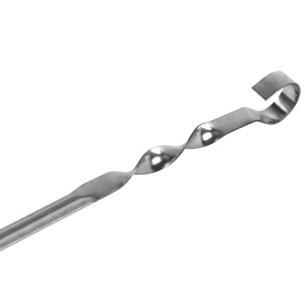 Шампур угловой, размер 450х10х0,5 мм, 701731