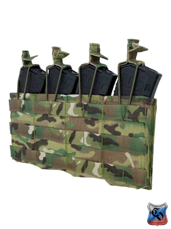 Подсумок SSO АКМ 4 MOLLE без клапана (Мультикам)
