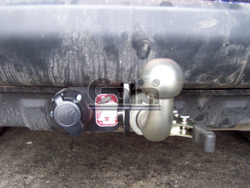 Фаркоп оцинкованный Galia N040C для Nissan X-Trail 2001-2007(паспорт и сертификат в комплекте)(без электрики)