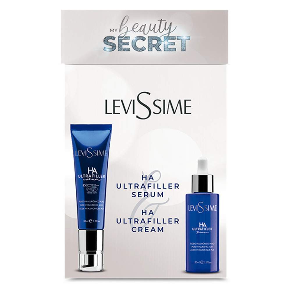 Набор косметики для лица Levissime Beauty Secret Pack HA Ultra Filler