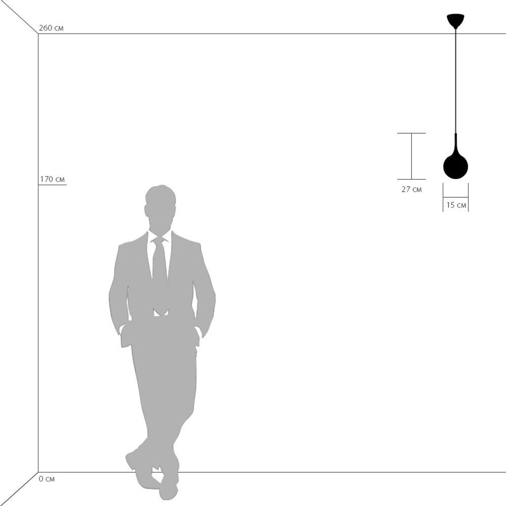 813012 Подвес GLOBO 1х40W E14 золото/белый