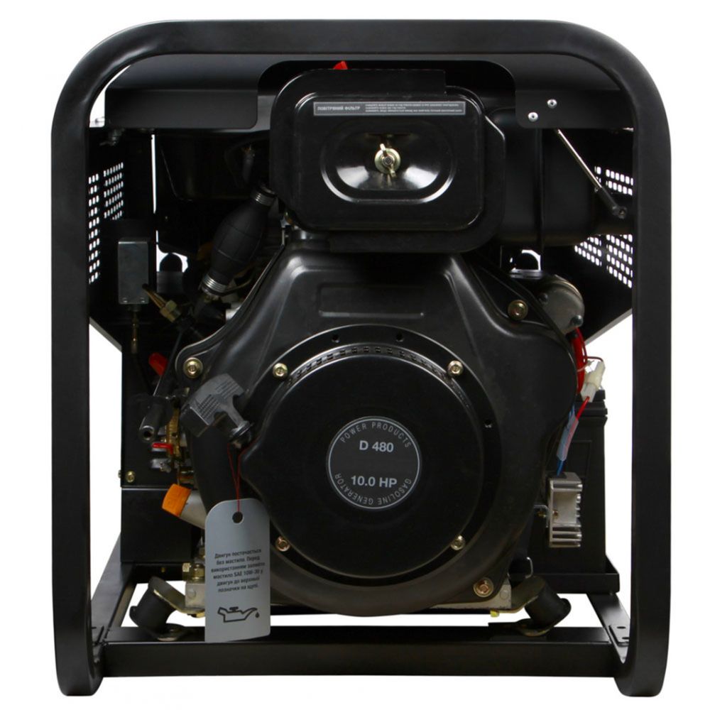 Генератор дизельный сварочный Hyundai DHYW 210AC - [5 кВт / 220V] эл. старт