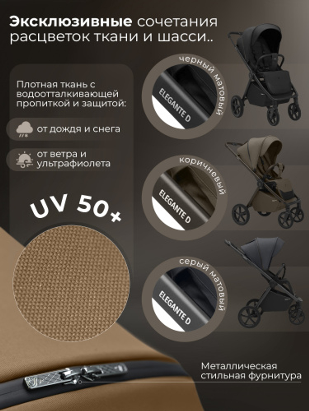 Прогулочная коляска SBL Elegante D