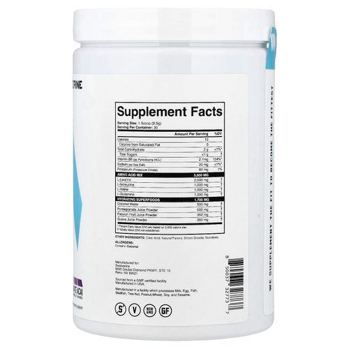 Swolverine, BCAA 2:1:1, гранат и асаи, 285 г (10,05 унции)