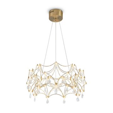 Люстра подвесная 25W 3000K FR5591PL-L36BS латунь Elara Freya