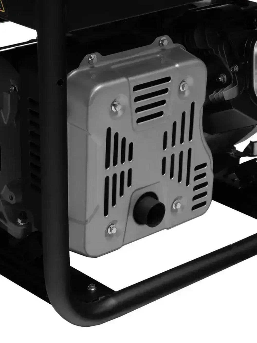 Генератор бензиновый DENZEL PS 90 ED-3, 9 кВт и 460 см3 объем двигателя, 230/400 В и 25 л топливного бака, электростартер и блок AVR, 3 розетки и силовые клеммы, трехфазный 946944