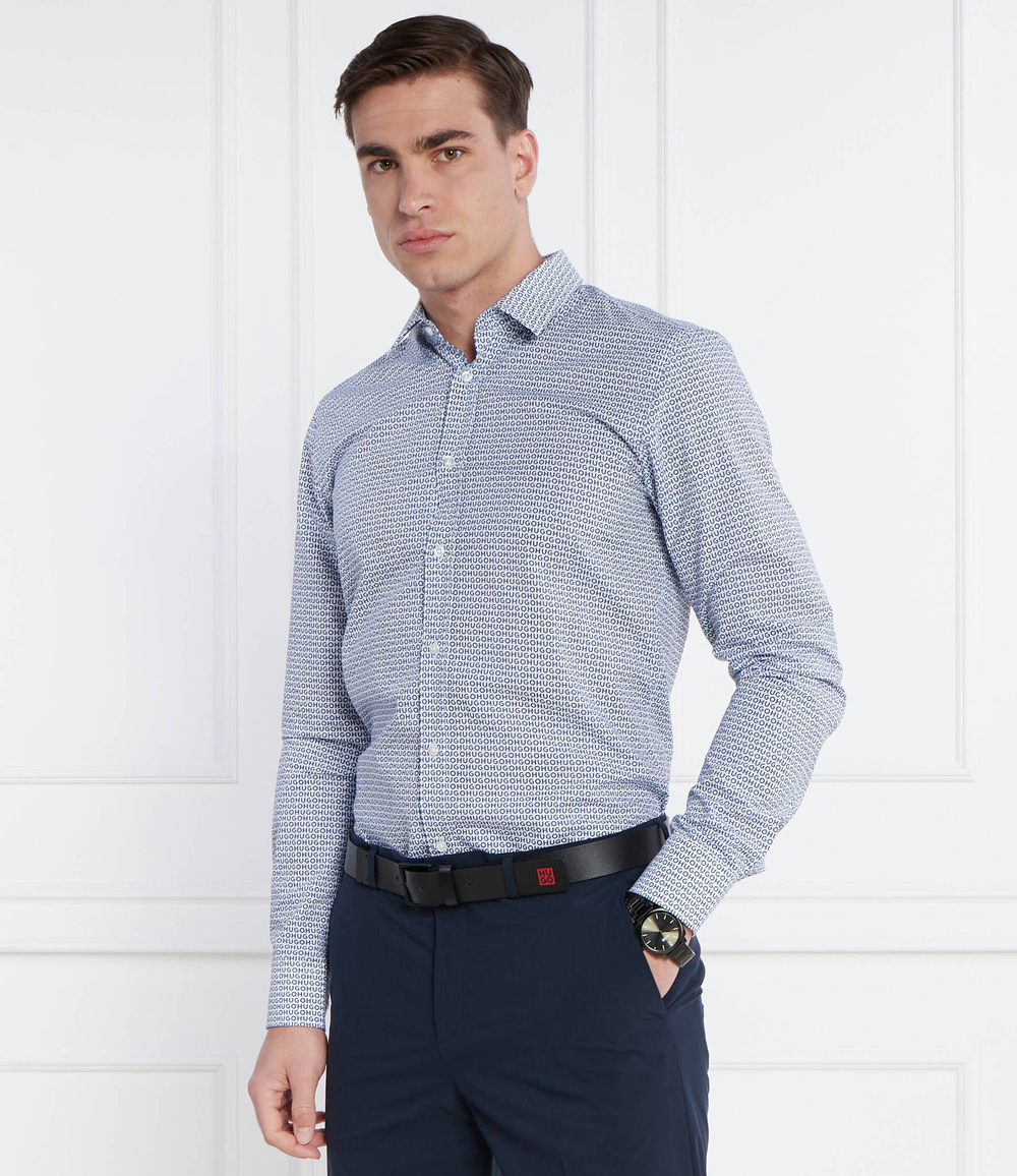 Рубашка Elisha02 HUGO - голубой(50508305)