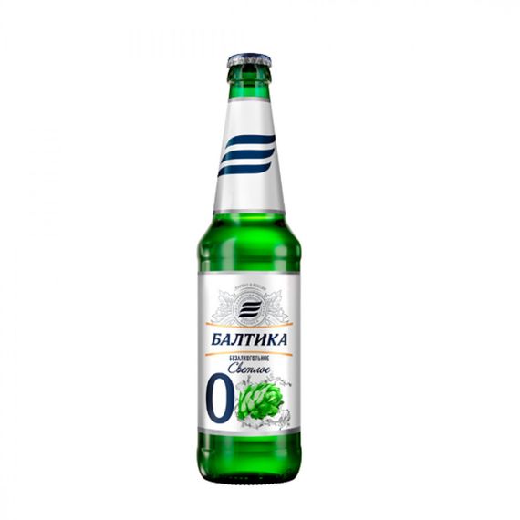Pivə \ Пиво \ Beer Baltika 0% 0.47 L (şüşə)-N