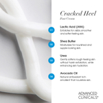 Advanced Clinicals, Cracked Heel, крем от шероховатых пятен, 237 мл (8 жидк. унц.)