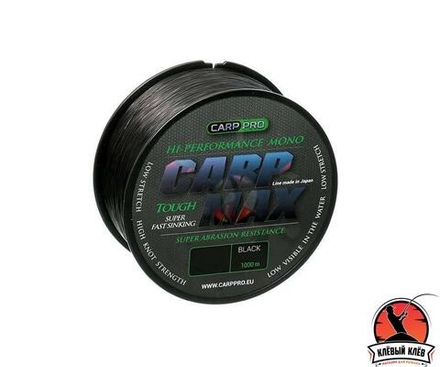 CARP PRO Леска Black Carp 1000м 0,28мм