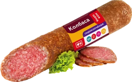 Колбаса Моя цена Деревенская сырокопченая весовая