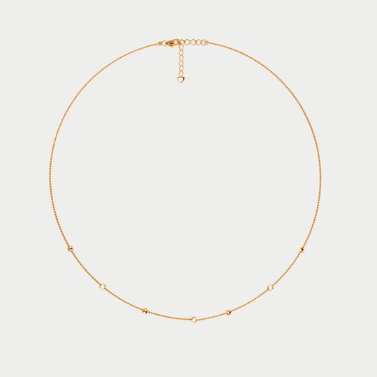 Колье золотое