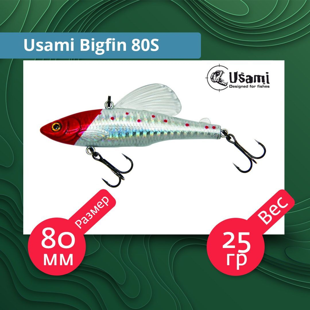 Воблер для рыбалки Usami Bigfin