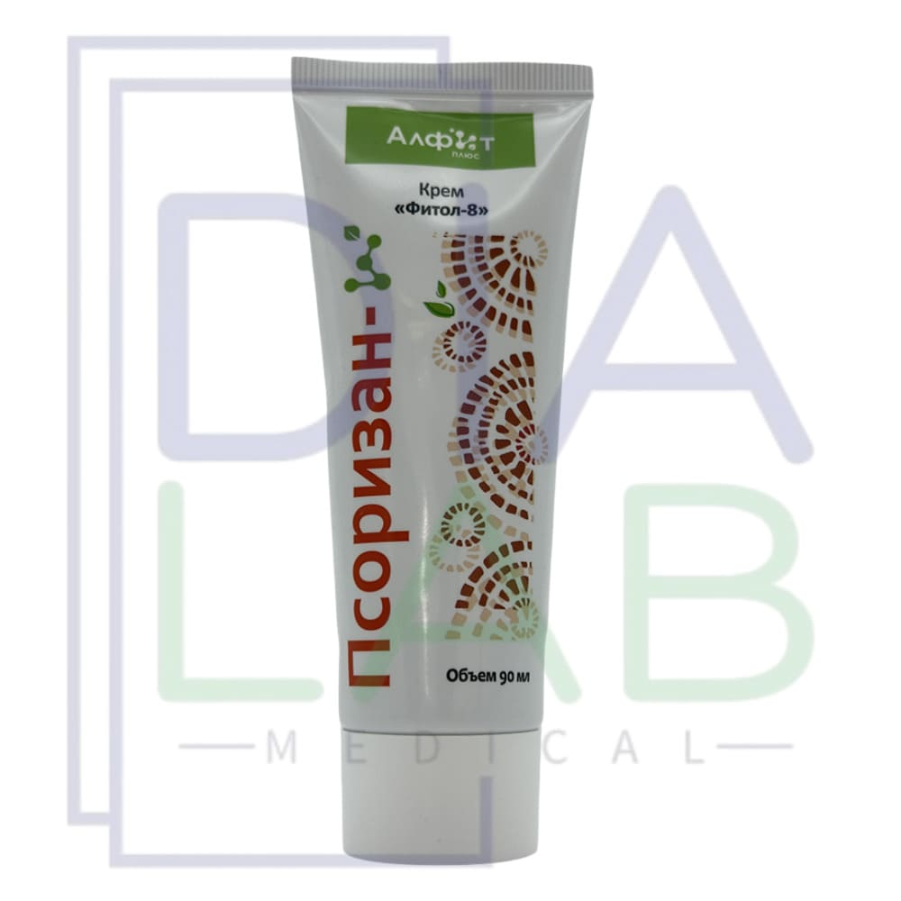Крем-мазь от псориаза Фитол-8 Псоризан нафталановое средство 90 мл