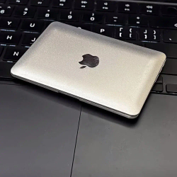 Зеркало карманное в виде макбук Apple серебрянное