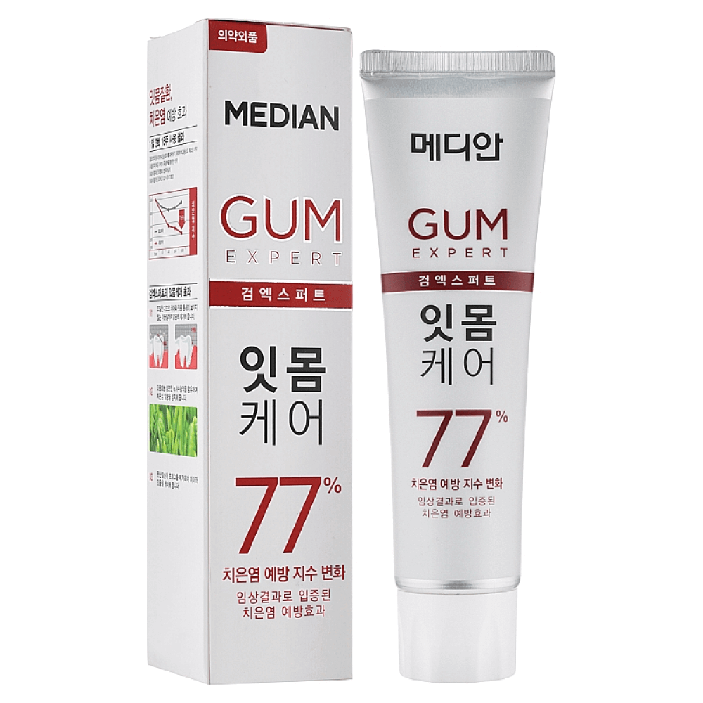 Median Gum Expert Advanced Sirin Toothpaste лечебная зубная паста с мятой