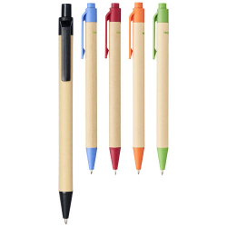 Шариковая ручка Berk из переработанного картона и кукурузного пластика