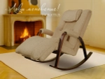 Массажное кресло качалка FUJIMO Time2Chill TEDDY Бежевый