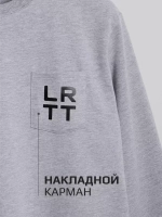 Лонгслив с длинным рукавом хлопковый