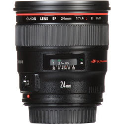 Объектив Canon EF 24mm f/1.4L II USM, черный