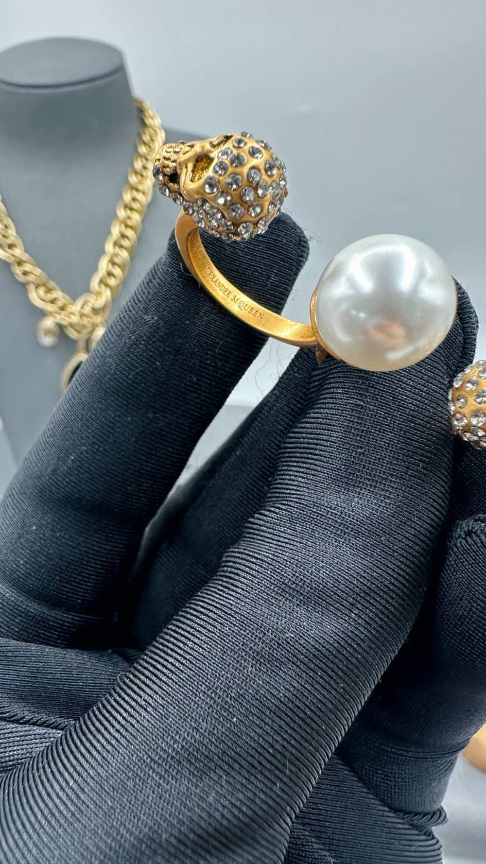 Кольцо Alexander McQueen