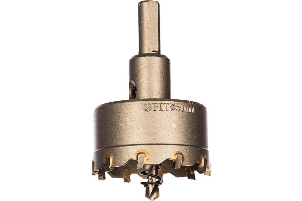 36850 Коронка кольцевая с карбидными вставками Профи (для отверстий в нержавеющей стали) 50мм