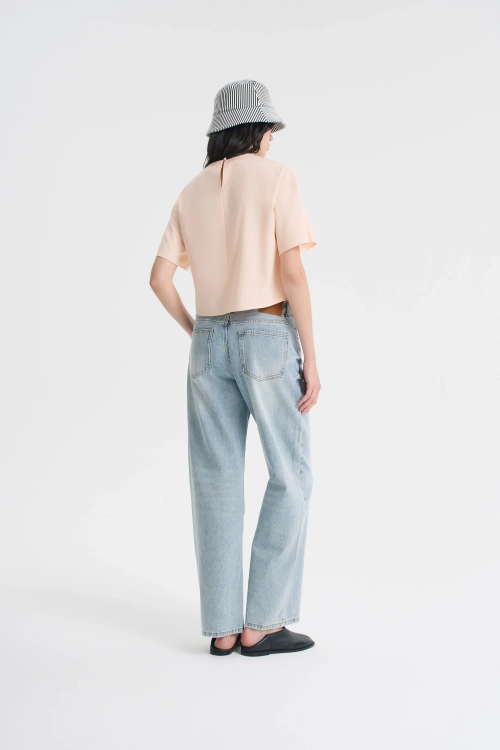 Блуза с коротким рукавом