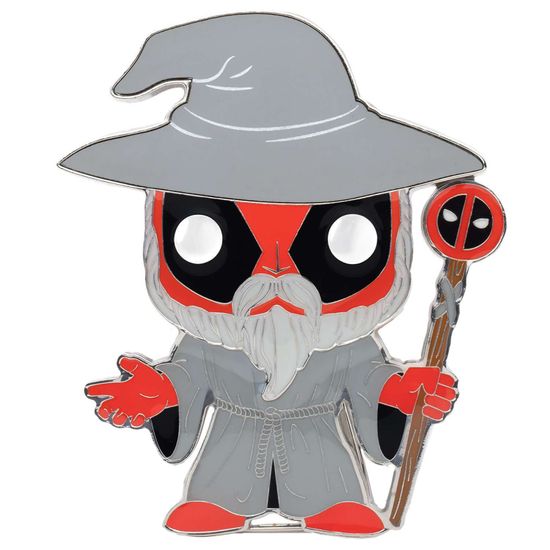 Фигурка-значок Funko POP! Pin Marvel Deadpool Wizard Deadpool (02) MVPP0015 / Фигурка Фанко ПОП! по мотивам вселенной "Марвел", Дэдпул