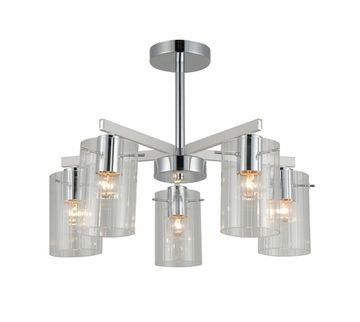 74642/5 CHROME+WH (1) Люстра (RL)