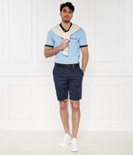 Поло La Martina - голубой(YMP305 PK001)