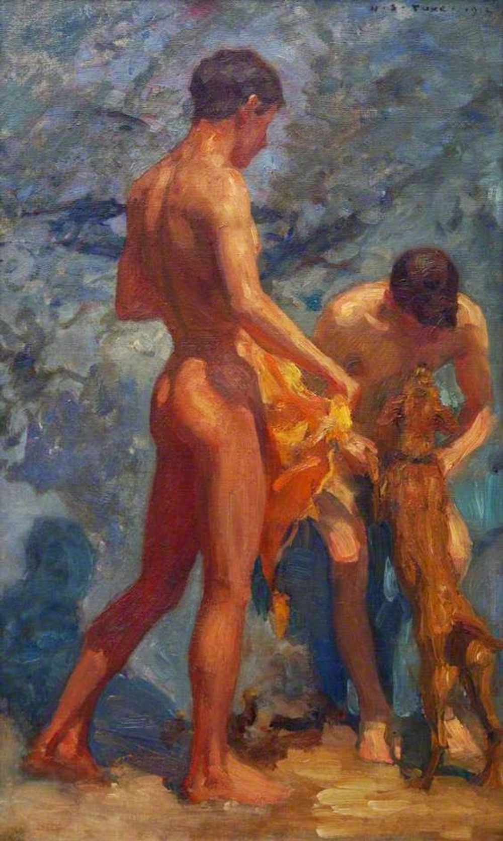 Henry Scott Tuke  - эротическое искусство художника Генри Скотта Тьюка. 18+