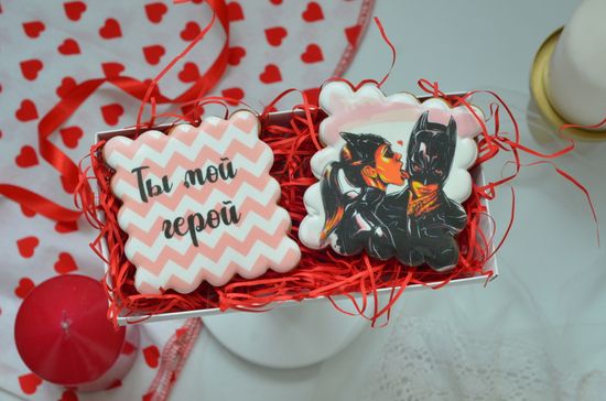 Набор пряников для любимого "Ты мой герой"