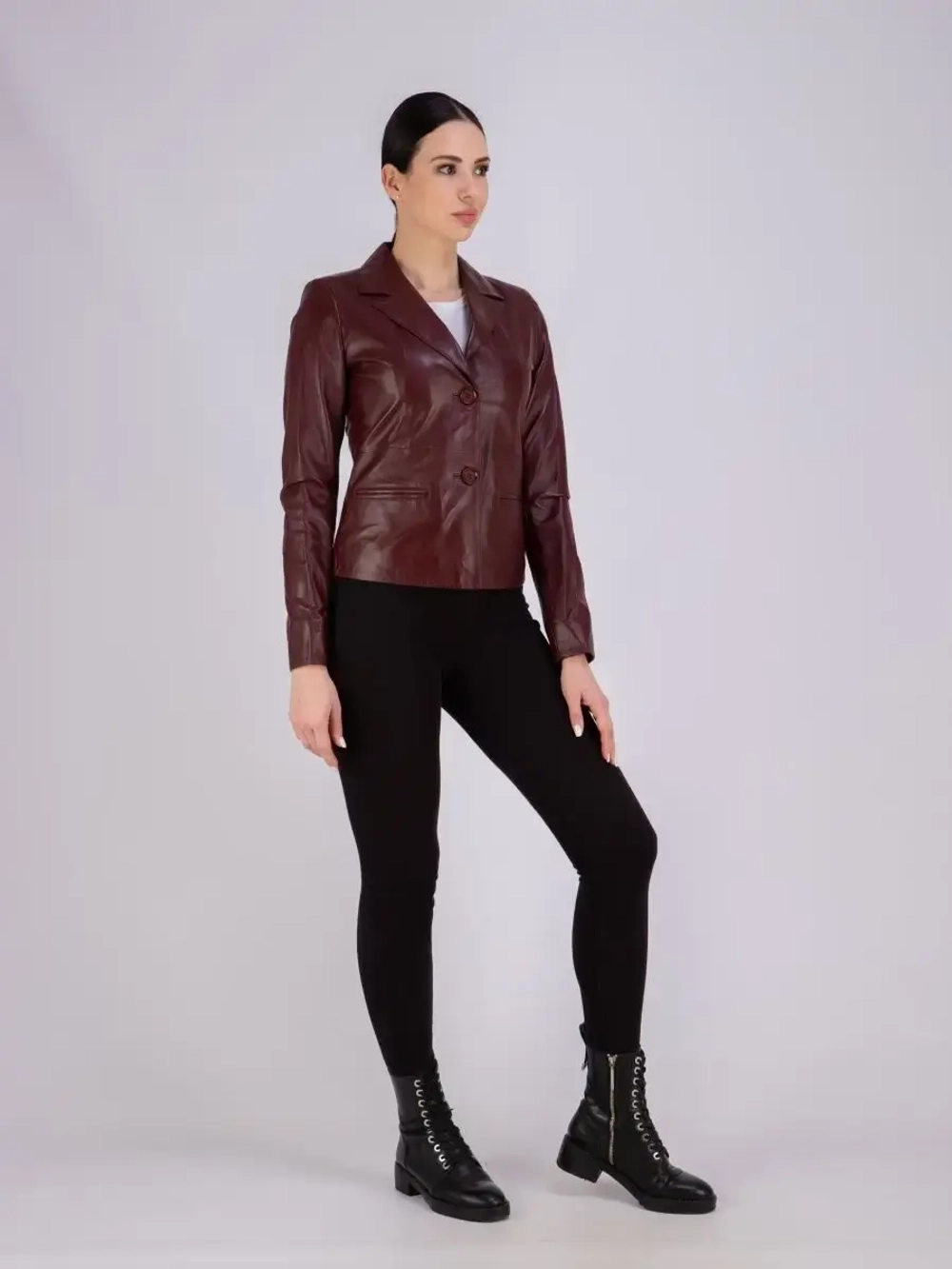 Куртка кожаная из натуральной кожи Турция