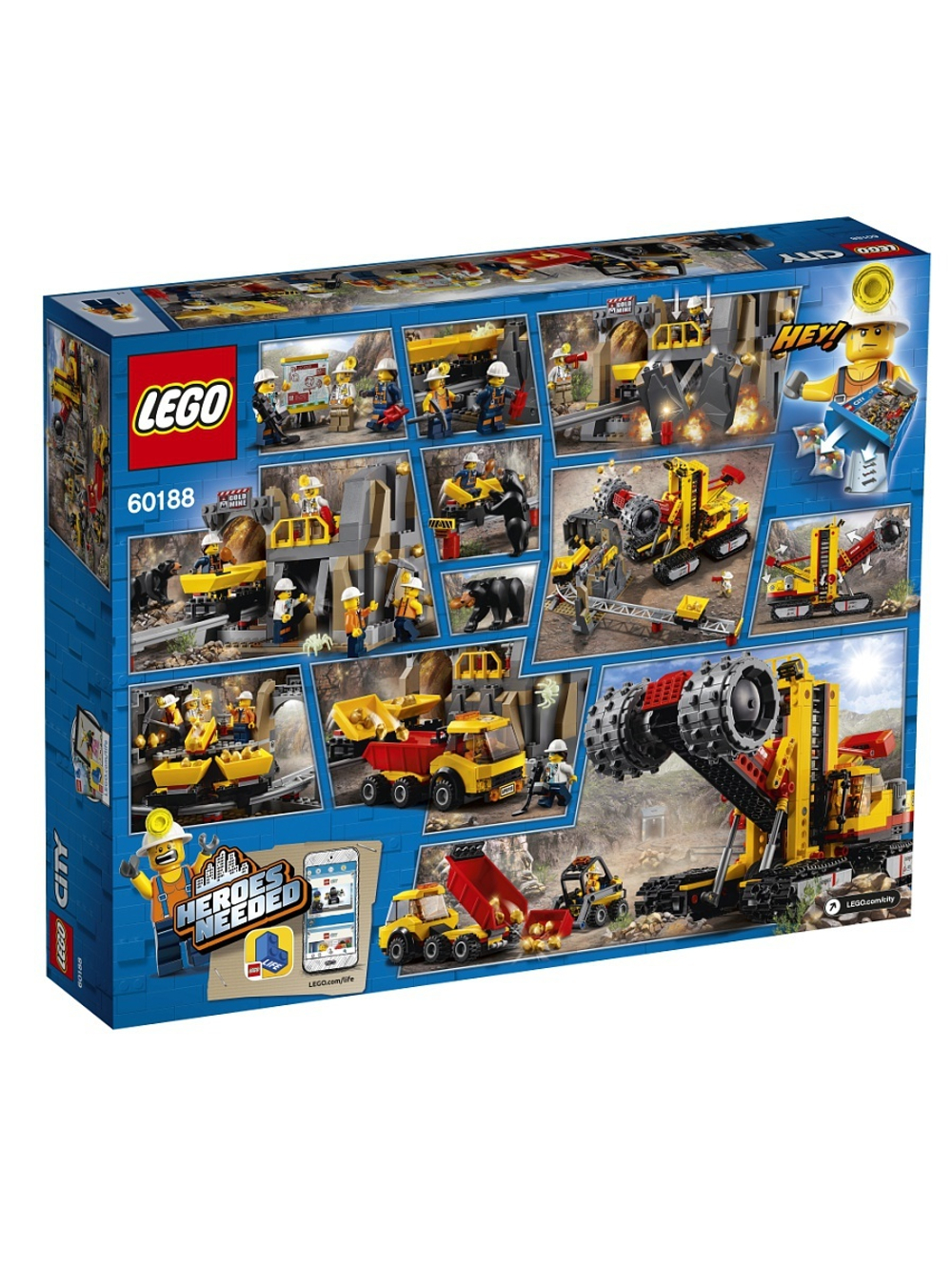 LEGO City: Шахта 60188 — Mining — Mining Experts — Лего Сити Город