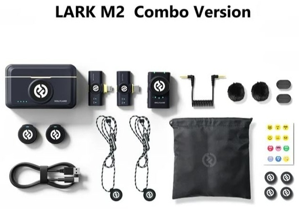 Микрофон Hollyland Lark M2 Duo Combo