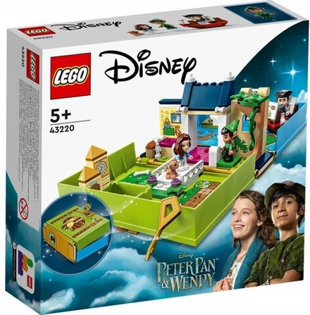 Конструктор LEGO Disney Книга с приключениями Питера Пэна и Венди 43220