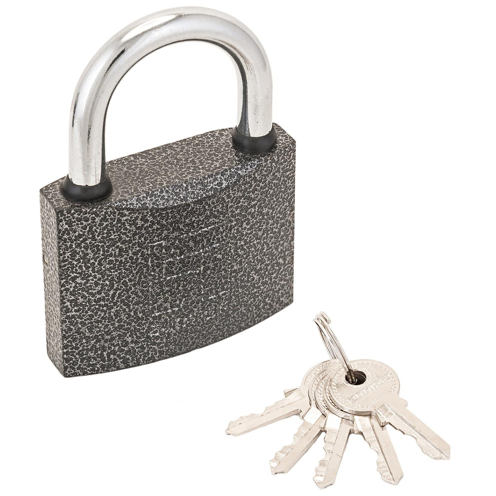 Замок навесной УЗК Аллюр ВС1Ч-375 (74xd=10) чугун серый (5кл)