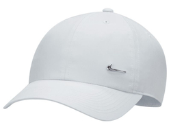 Теннисная кепка Nike H86 Metal Swoosh Cap - pure platinum/metallic silver