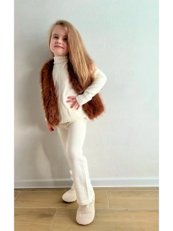 Жилет из искусственного меха