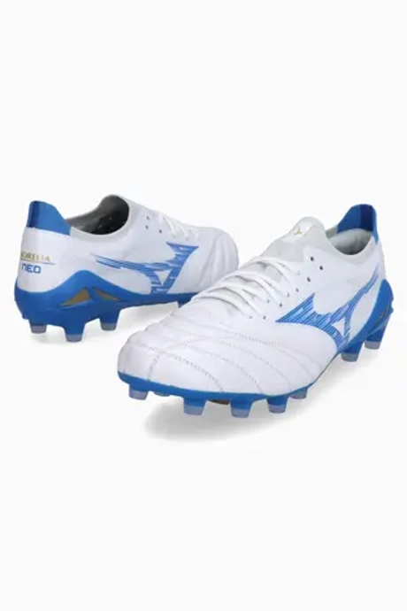 Бутсы Mizuno Morelia Neo IV Beta Elite FG - белый