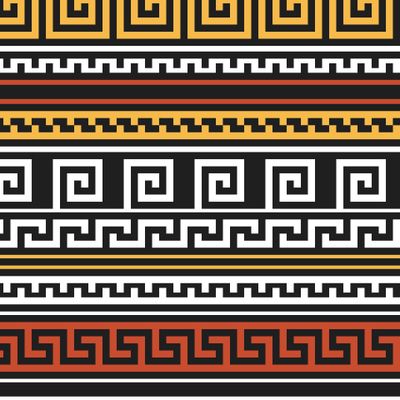 Греческий геометрический узор