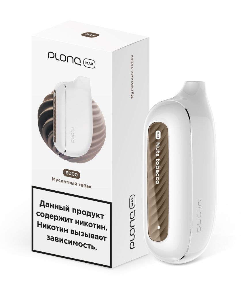 Plonq MAX 6000 - Мускатный табак