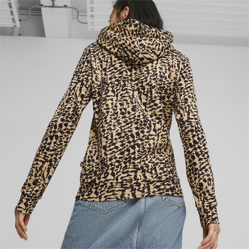 Толстовка женская PUMA ESS+ ANIMAL AOP Hoodie