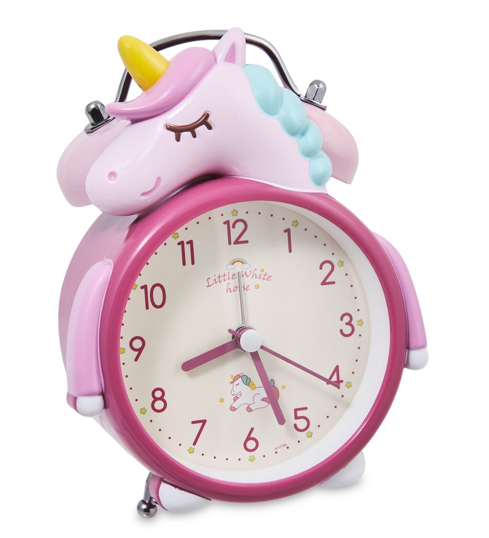 GAEM Art CL-68/1 Будильник «Единорог» фиолетовый