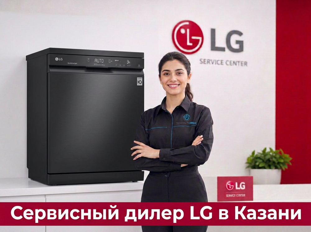 Ремонт посудомоечной машины LG в Казани