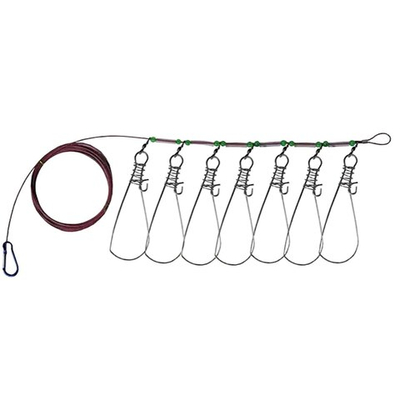 Кукан на металическом тросе