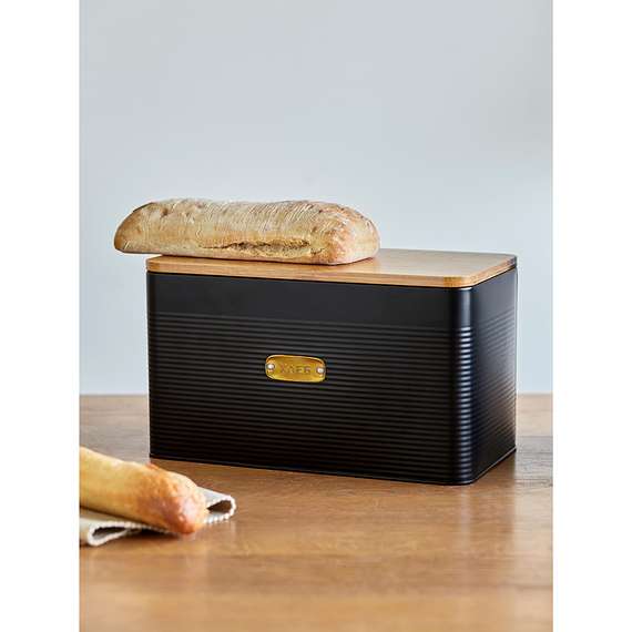 Хлебница irmel, 33,7х18х22 см, графит