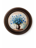 Картина на стену для интерьера в раме на холсте 27 см