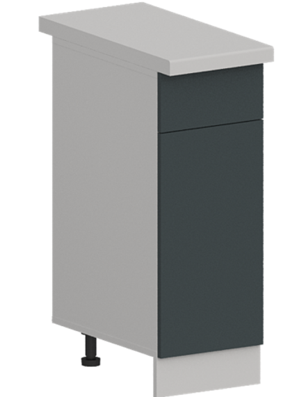 Кухня Модуль ШН1Я 300 Ликата / Бирюзовая мята