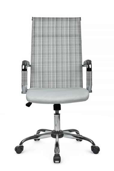 Кресло Art RCH 6017H Серо-белый